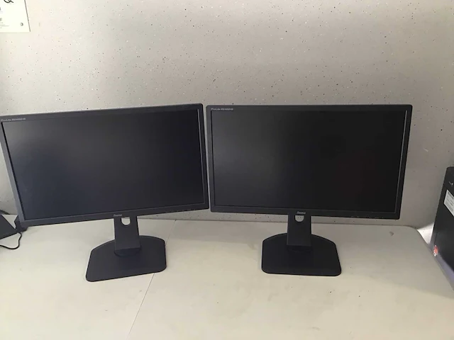 Iiyama b2482hs 24 inch fullhd hdmi monitor (2x) - afbeelding 2 van  4