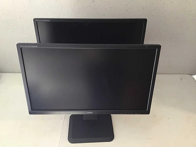 Iiyama b2482hs 24 inch fullhd hdmi monitor (2x) - afbeelding 4 van  8