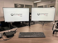Iiyama g-master | black hawk | g2440hsu 24” monitor (2x) - afbeelding 1 van  9