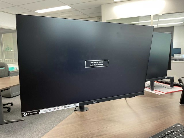 Iiyama g-master | black hawk | g2440hsu 24” monitor (2x) - afbeelding 2 van  9