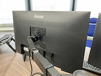 Iiyama g-master | black hawk | g2440hsu 24” monitor (2x) - afbeelding 7 van  9