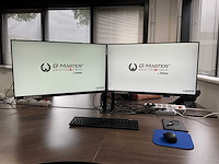 Iiyama g-master | black hawk | g2745hsu 27” monitor (2x)