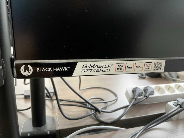 Iiyama g-master | black hawk | g2745hsu 27” monitor (2x) - afbeelding 6 van  10