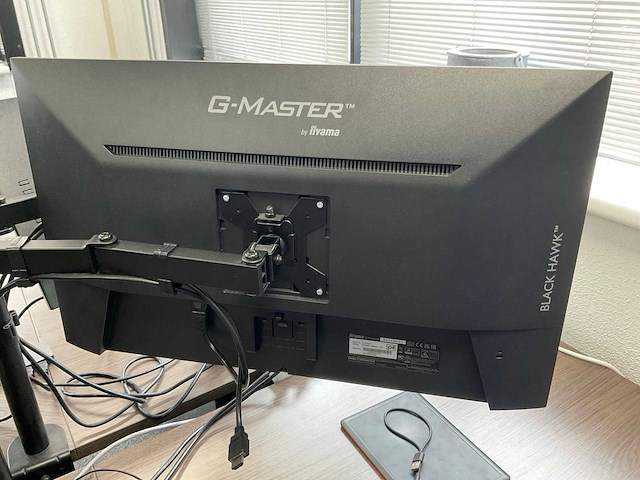 Iiyama g-master | black hawk | g2745hsu 27” monitor (2x) - afbeelding 9 van  10