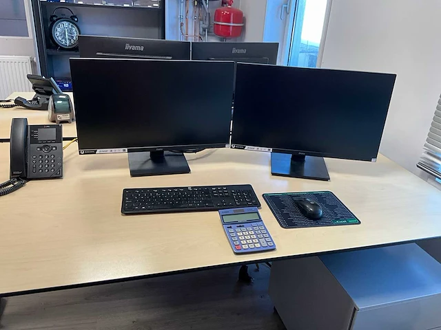 Iiyama g-master g2530hsu monitor (2x) - afbeelding 1 van  5