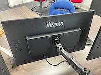 Iiyama g-master | red eagle | g2470hs 24” monitor (2x) - afbeelding 2 van  3