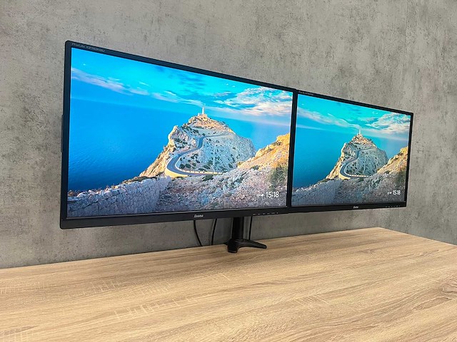 Iiyama/ newstar - 27" pc set - hdmi, dp, vga - afbeelding 1 van  16