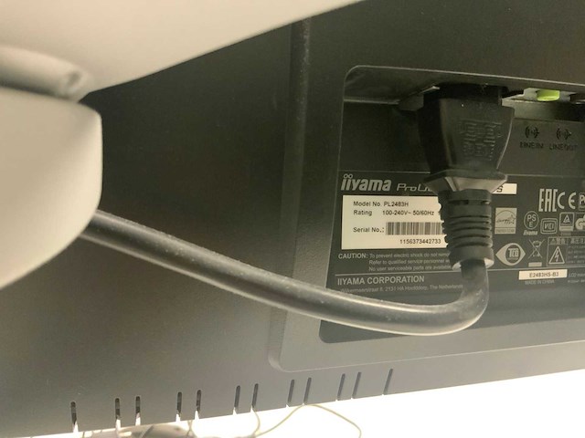 Iiyama pl2483h prolite e2483hs monitor met usb dock (2x) - afbeelding 2 van  11