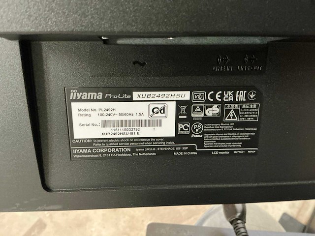 Iiyama pl2492h monitor (4x) - afbeelding 4 van  4