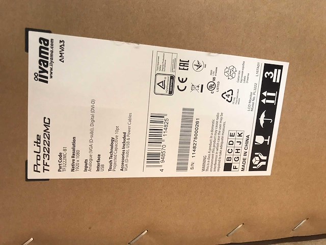 Iiyama pro-lit 3222-mc monitor 31,5 inch - afbeelding 4 van  4