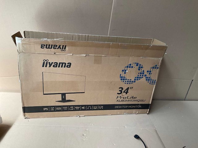 Iiyama pro lite xub3493wqsu monitor - afbeelding 7 van  7