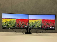 Iiyama prolite - 24" monitor met monitorarm - hdmi, dvi, vga - afbeelding 1 van  9