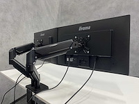 Iiyama prolite - 24" monitor met monitorarm - hdmi, dvi, vga - afbeelding 5 van  9