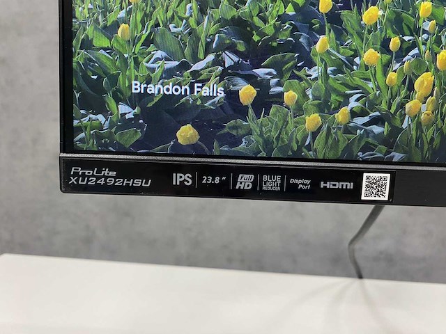 Iiyama prolite - 24" monitor met monitorarm - hdmi, dvi, vga - afbeelding 3 van  3