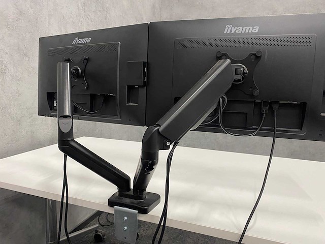 Iiyama prolite - 24" monitoren met monitorarm - hdmi, dp, vga - afbeelding 5 van  11