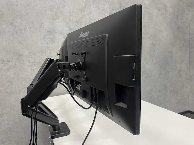 Iiyama prolite - 24" monitoren met monitorarm - hdmi, dp, vga - afbeelding 5 van  9