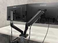 Iiyama prolite - 24" monitoren met monitorarm - hdmi, dp, vga - afbeelding 3 van  6