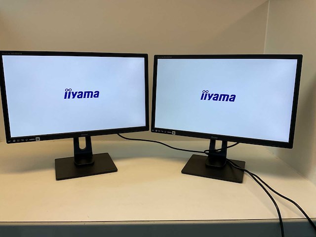 Iiyama prolite b2483hs monitor (2x) - afbeelding 8 van  9