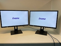 Iiyama prolite b2483hs monitor (2x) - afbeelding 8 van  9