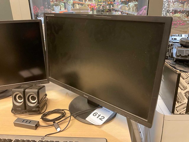 Iiyama prolite e2483hs monitor (2x) - afbeelding 2 van  7