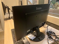 Iiyama prolite e2483hs monitor (2x) - afbeelding 3 van  7