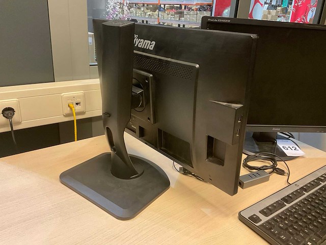 Iiyama prolite e2483hs monitor (2x) - afbeelding 5 van  7