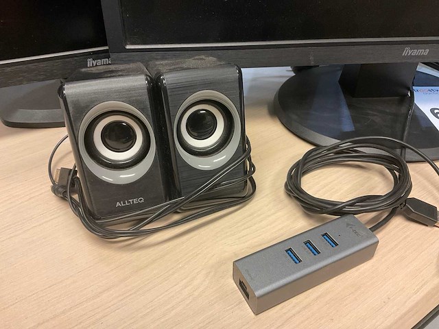 Iiyama prolite e2483hs monitor (2x) - afbeelding 7 van  7