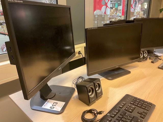 Iiyama prolite e2483hs monitor (2x) - afbeelding 3 van  6