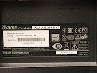 Iiyama prolite lcd-monitor x2783hsu - 2 stuks - afbeelding 4 van  5