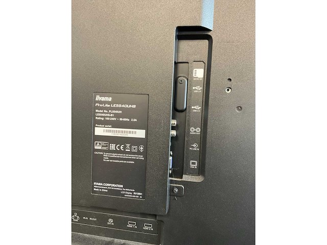 Iiyama prolite le5540uhs televisie 4k uhd - afbeelding 8 van  11