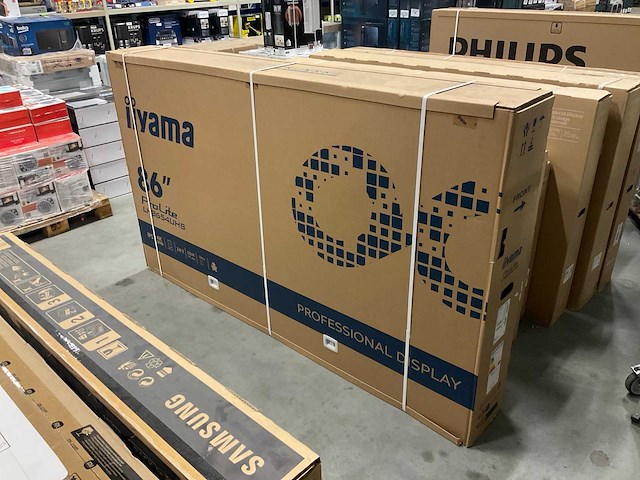 Iiyama prolite lh8654uhs-b1ag 86 - afbeelding 1 van  3