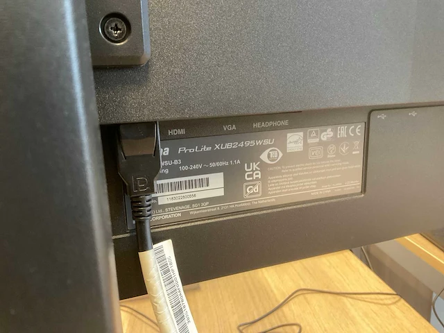 Iiyama prolite monitor (2x) - afbeelding 4 van  4