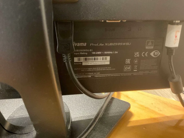 Iiyama prolite monitor (2x) - afbeelding 5 van  5