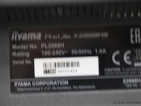 Iiyama prolite monitor x2888hs - pl2888h - afbeelding 3 van  4