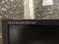 Iiyama prolite pl2483h monitoren en diverse toetsenborden (5x) - afbeelding 3 van  6