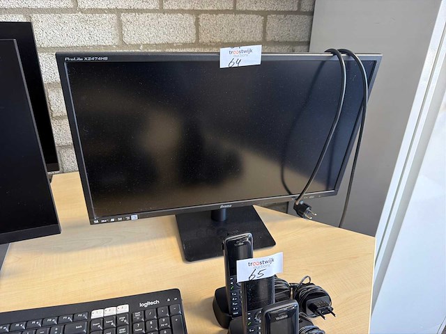Iiyama prolite x2474hs monitor - afbeelding 1 van  3