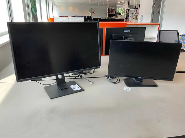 Iiyama prolite xb3288uhsu, xub2790hs monitor (2x) - afbeelding 1 van  8