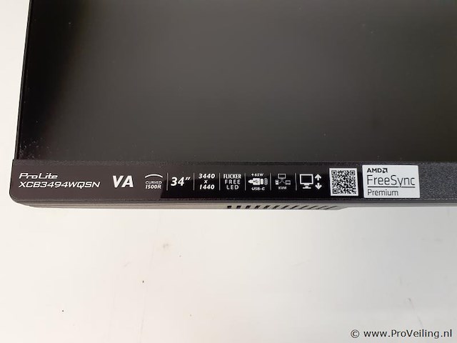 Iiyama prolite xcb3494wqsn-b5 curved monitor 34" - afbeelding 3 van  9