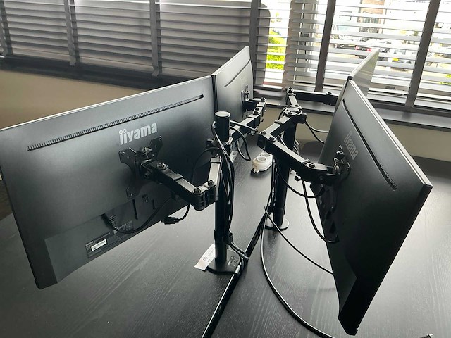 Iiyama prolite xu2493hs 24” full hd ips monitor (4x) - afbeelding 3 van  3
