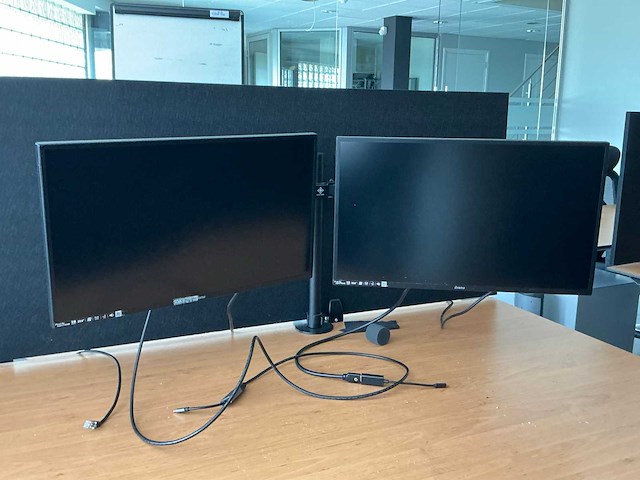 Iiyama prolite xu2493hs 24” full hd ips monitor (4x) - afbeelding 2 van  5