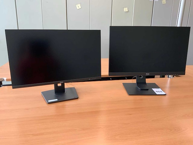 Iiyama prolite xub2792, prolite pl2797q monitor (2x) - afbeelding 1 van  6