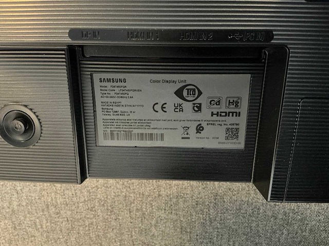 Iiyama / samsung 24 inch monitor (2x) - afbeelding 2 van  5
