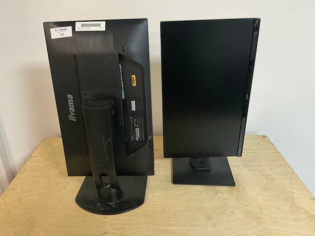 Iiyama xub2390hs monitor (2x) - afbeelding 4 van  4