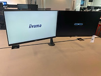Iiyama xub2493hs monitor (2x) - afbeelding 3 van  7