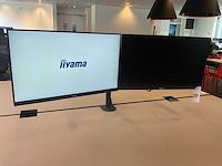 Iiyama xub2493hs monitor (2x) - afbeelding 7 van  7