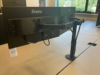 Iiyama xub2493hs monitor (2x) - afbeelding 2 van  2