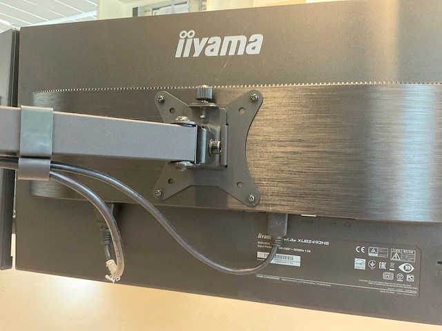 Iiyama xub2493hs monitor (2x) - afbeelding 5 van  7