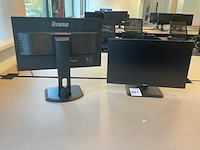 Iiyama xub2493hs monitor (2x) - afbeelding 2 van  2