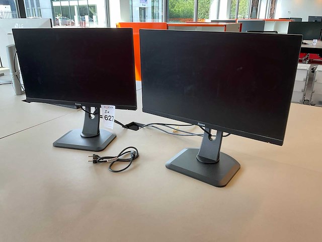Iiyama xub2493hs monitor (2x) - afbeelding 3 van  7
