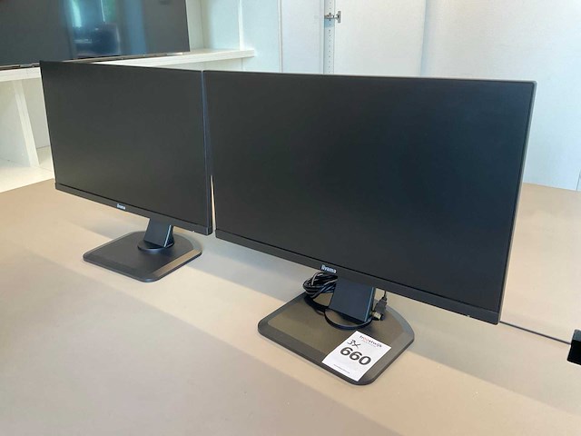 Iiyama xub2493hs monitor (3x) - afbeelding 2 van  2